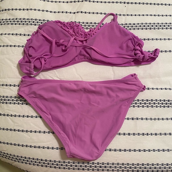 💕Purple Bathing Suit Set - Picture 3 of 4
